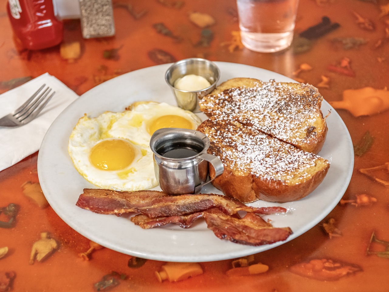 French Toast Deuces Wile at Rudy's Can't Fail Cafe