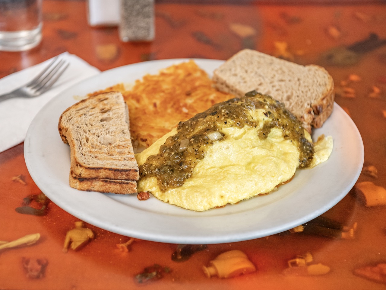 Southwestern Omelet at Rudy's Can't Fail Cafe